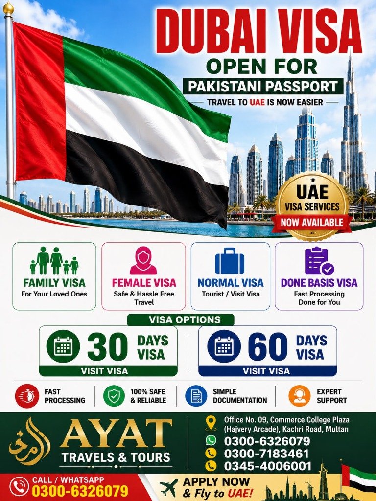 Dubai Visa Flyer